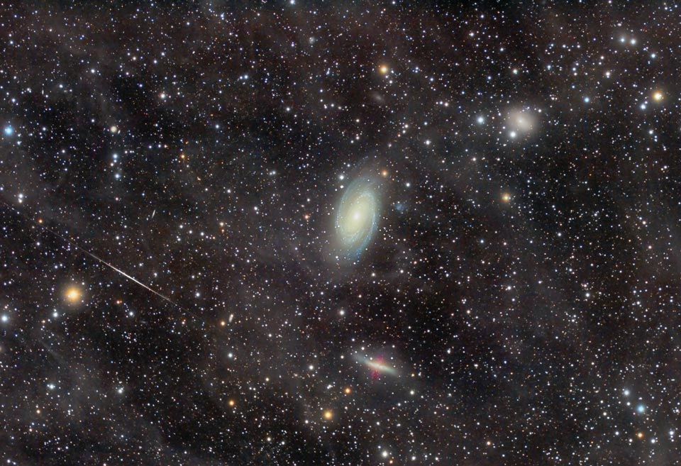 The M81 Galaxy Group Through the Integrated Flux Nebula