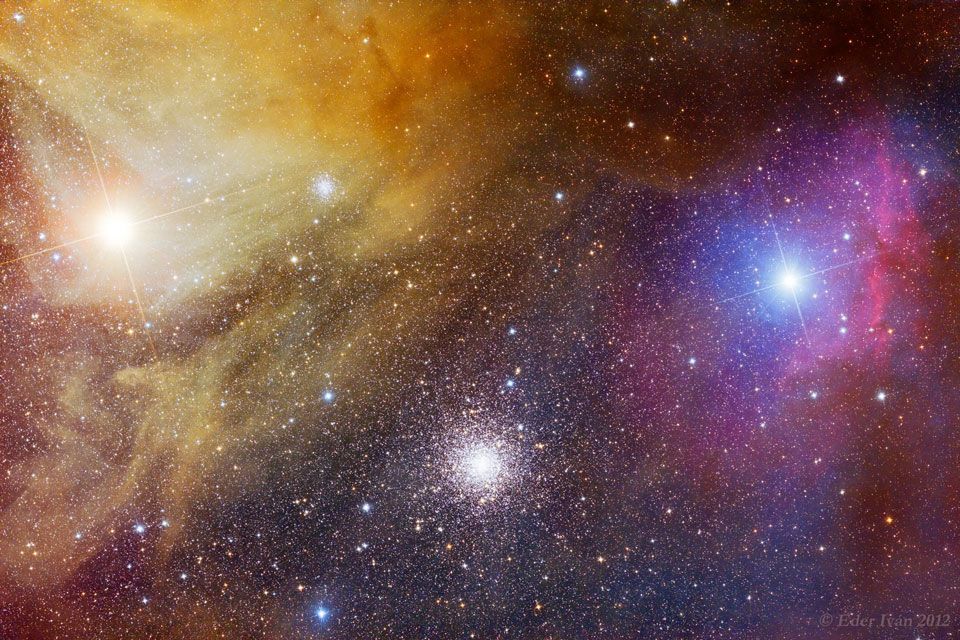 Antares and Clouds