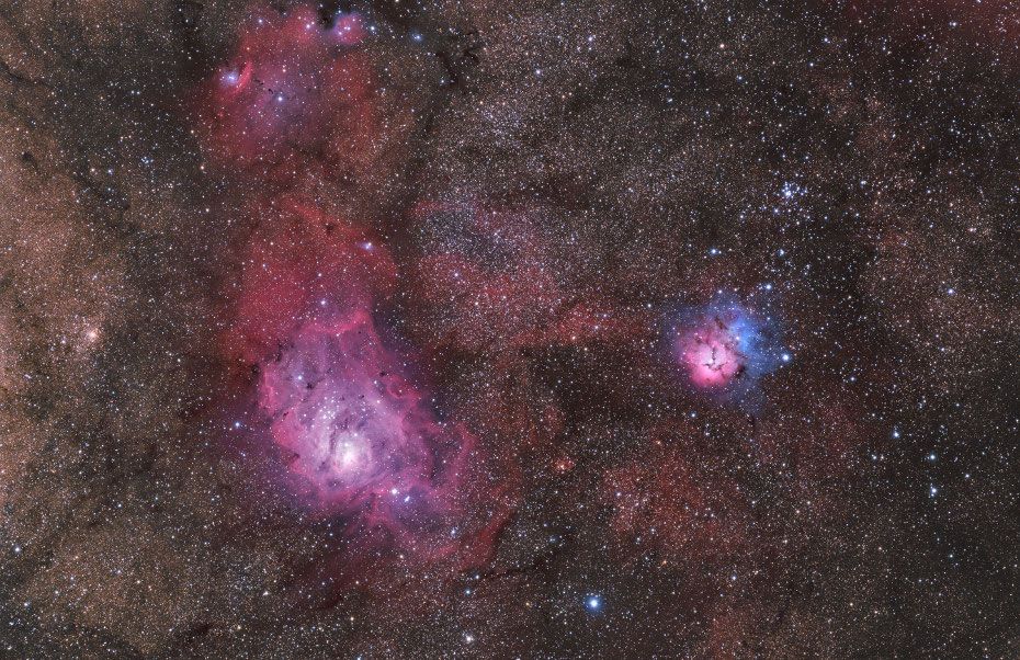 A Sagittarius Triplet