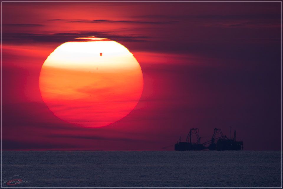 A Venus Transit Over the Baltic Sea