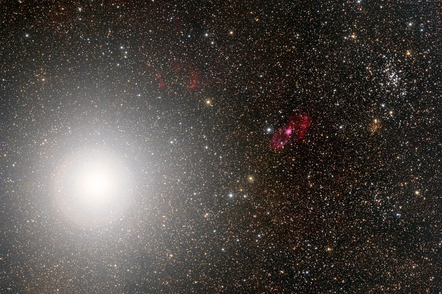 In the Glare of Alpha Centauri