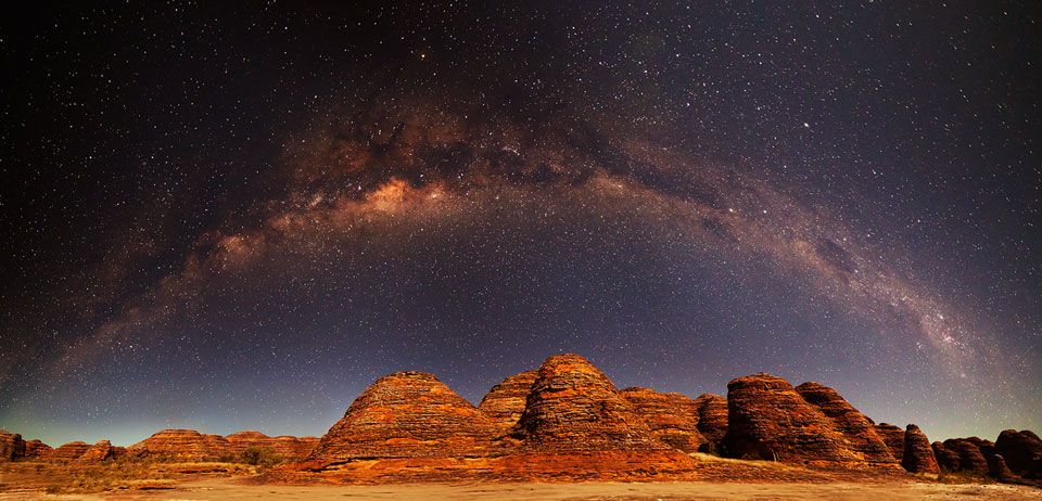 Milky Way Over the Bungle Bungles