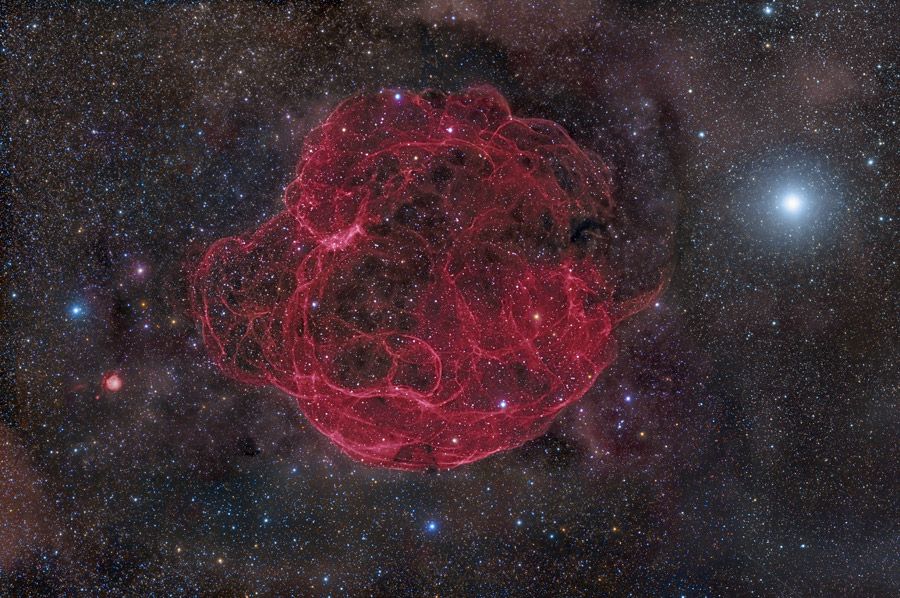 Simeis 147: Supernova Remnant