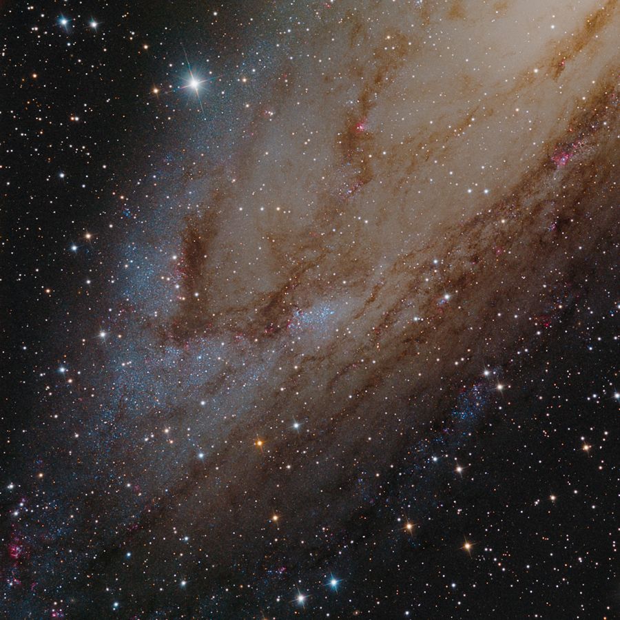 NGC 206 and the Star Clouds of Andromeda