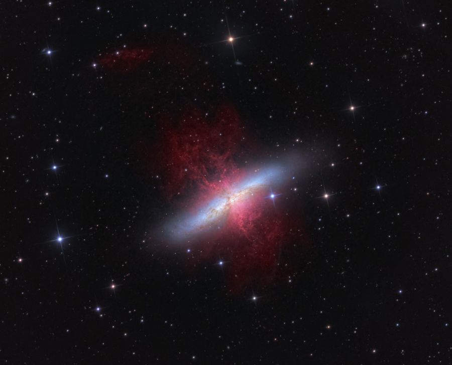 M82: Starburst Galaxy with a Superwind