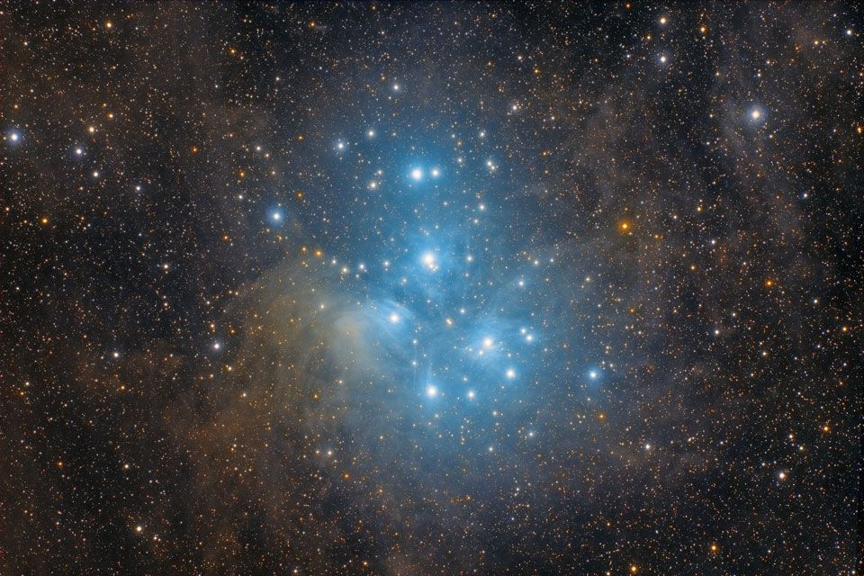 M45: The Pleiades Star Cluster