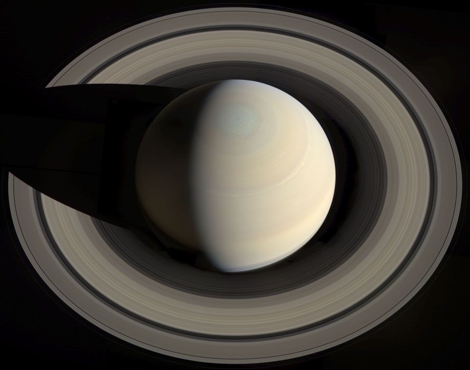 Saturn from Above