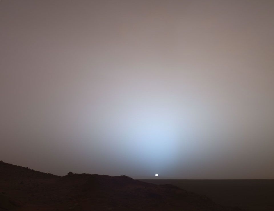 Martian Sunset