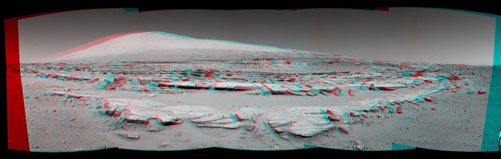 Mount Sharp on the Horizon