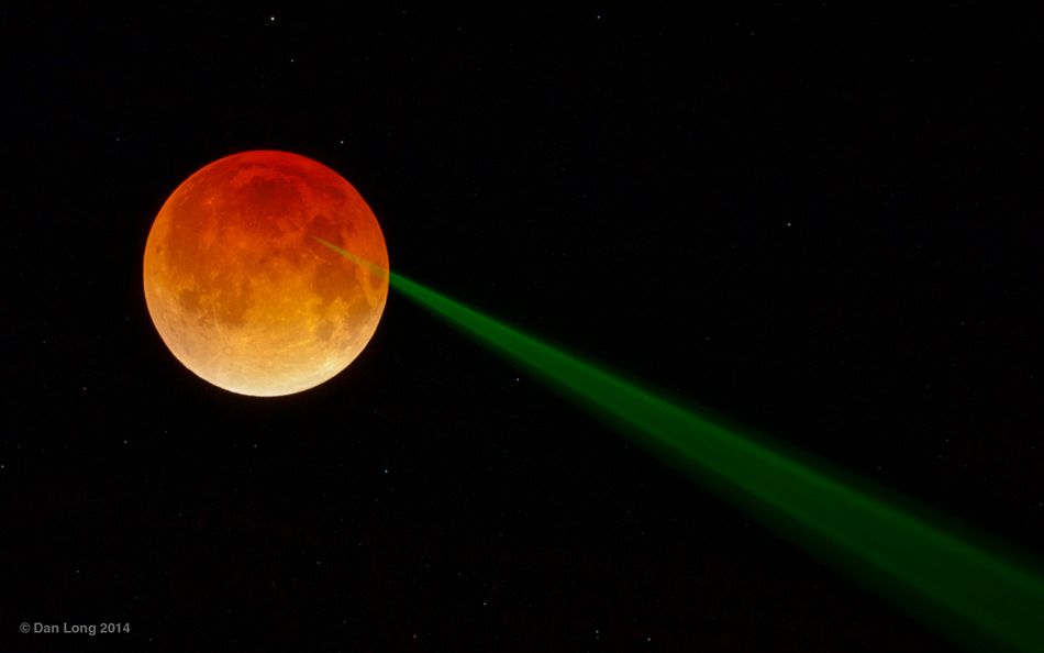 Red Moon, Green Beam