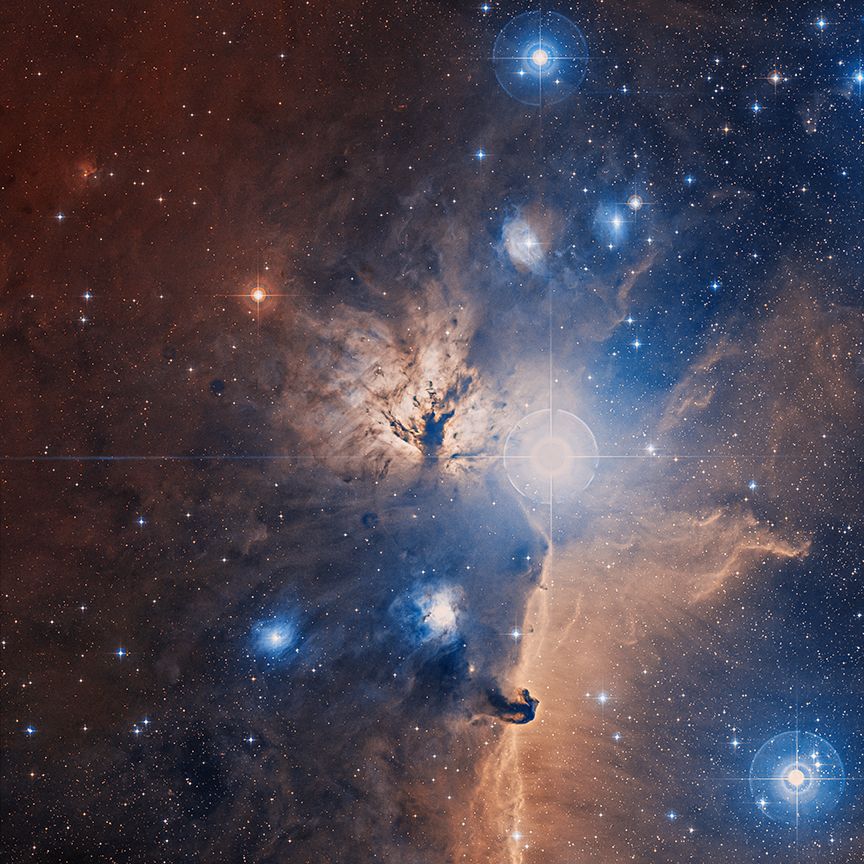 Inside the Flame Nebula