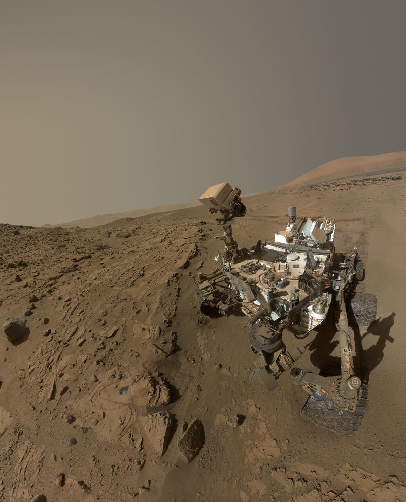 Martian Anniversary Selfie