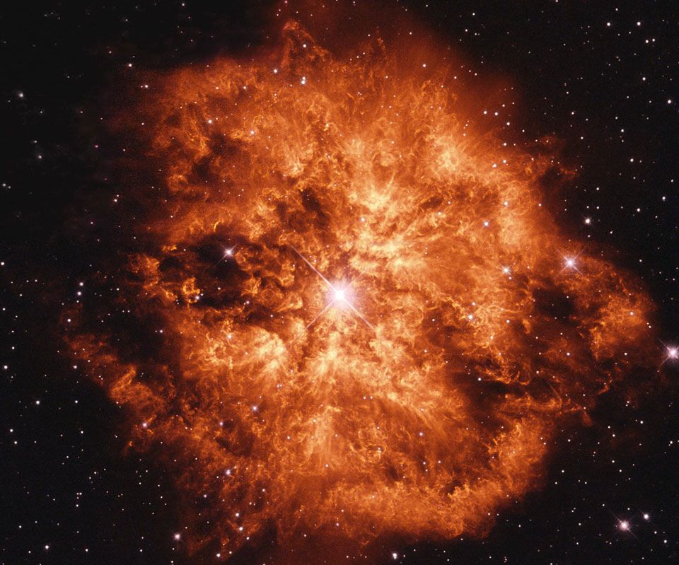 Wolf-Rayet Star 124: Stellar Wind Machine