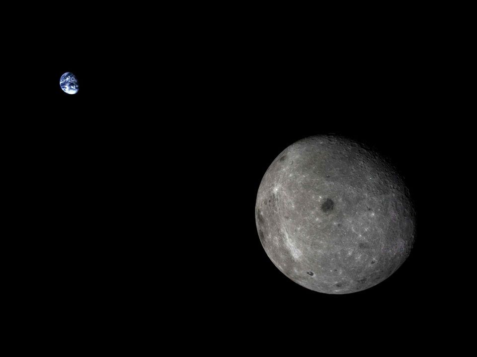 Moon and Earth from Chang'e 5-T1