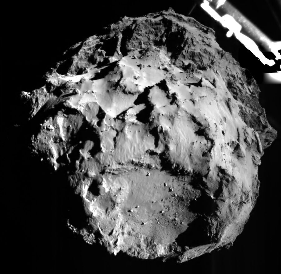 Descent to a Comet