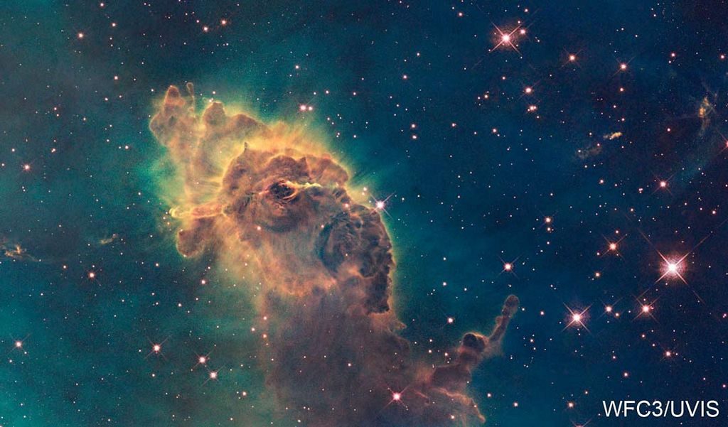 Carina Nebula Dust Pillar