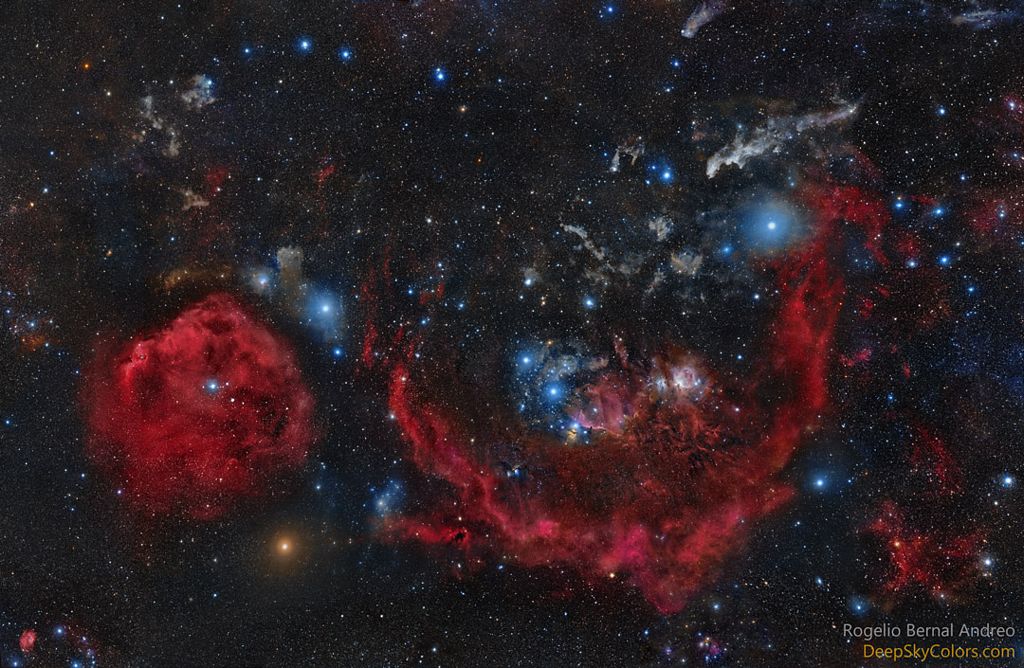 The Clouds of Orion the Hunter
