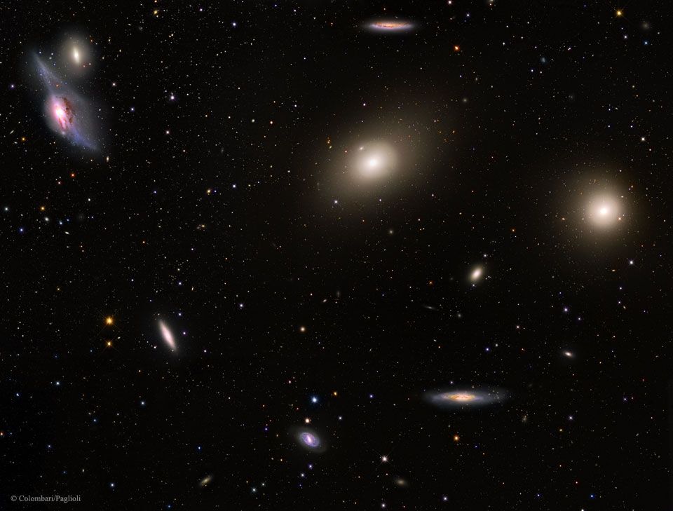 In the Heart of the Virgo Cluster