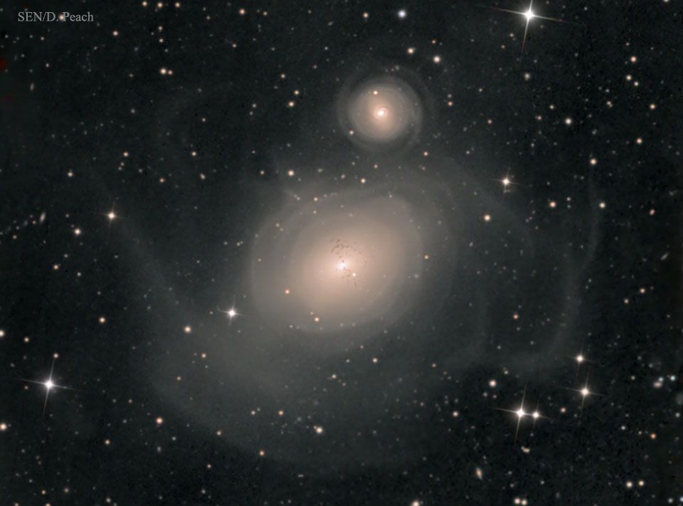 NGC 1316: After Galaxies Collide