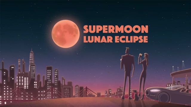 Tonight: A Supermoon Lunar Eclipse