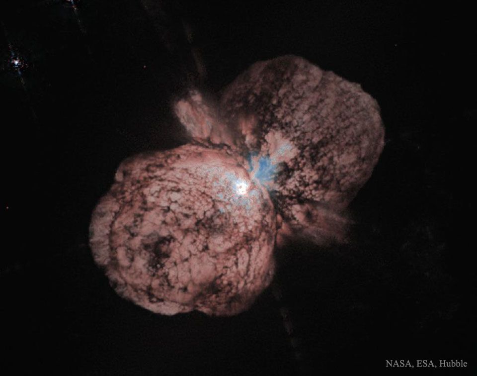 Doomed Star Eta Carinae