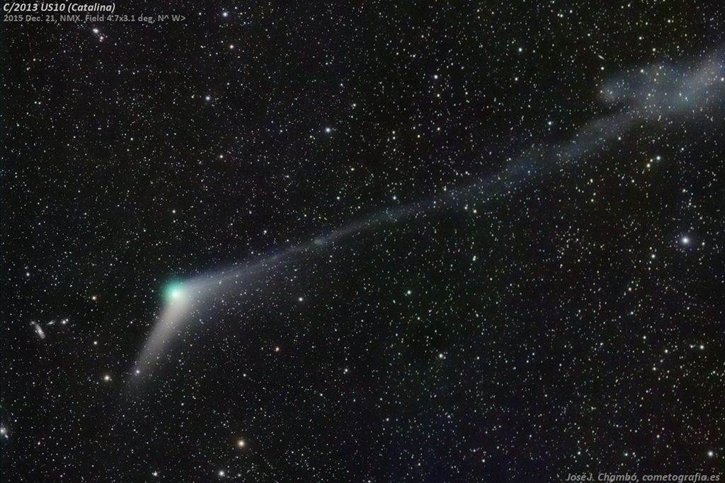 Comet Catalina Tails