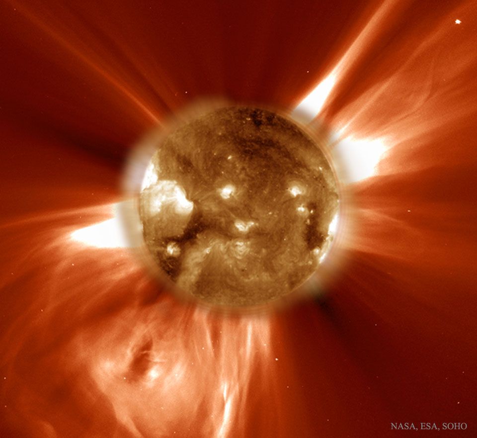 Ejection de masse coronale solaire