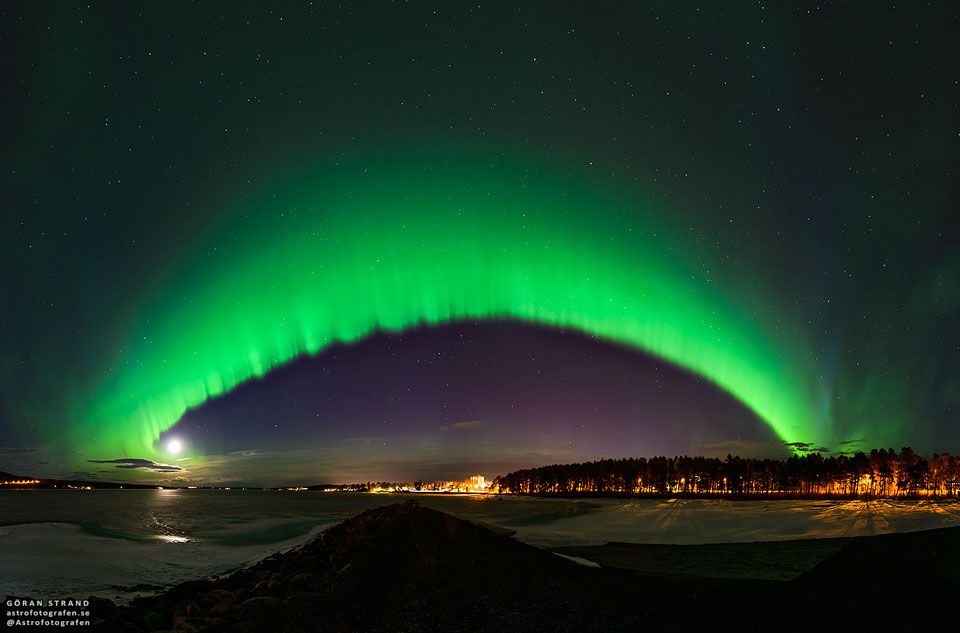 Aurora over Sweden