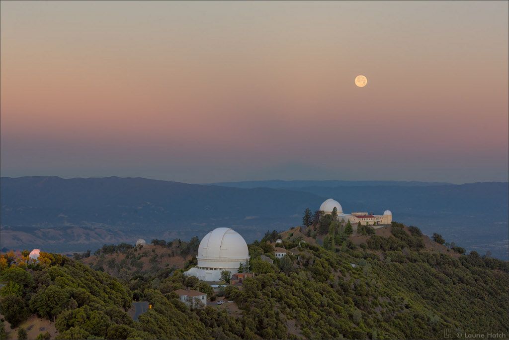 Aube du solstice et pleine Lune