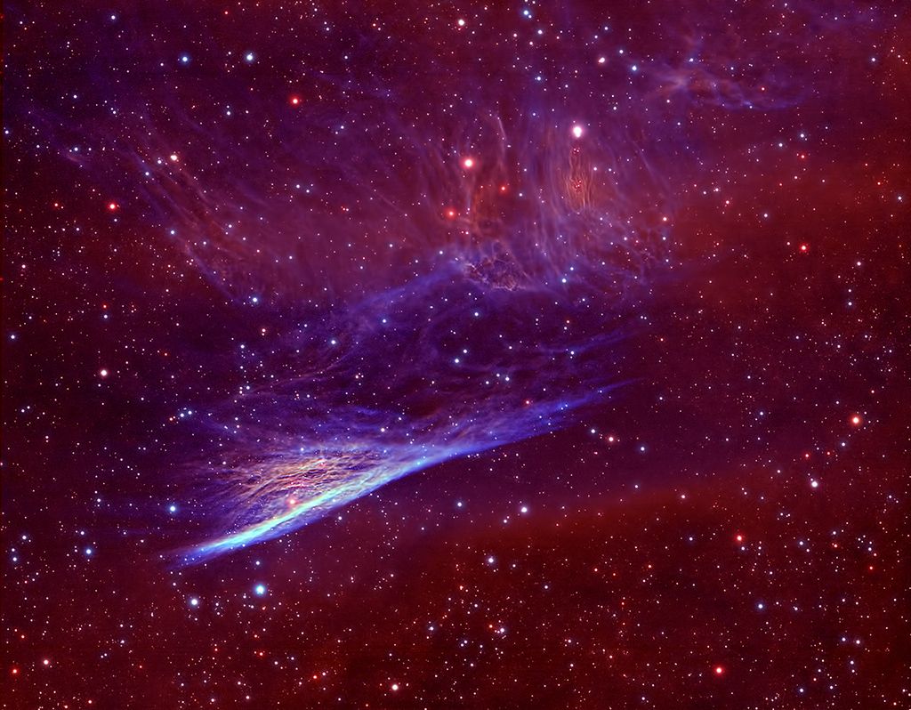 NGC 2736: The Pencil Nebula