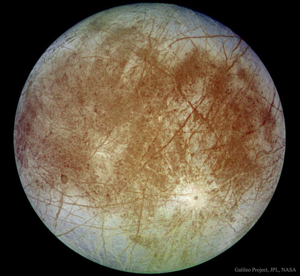 Jupiter's Europa from Spacecraft Galileo