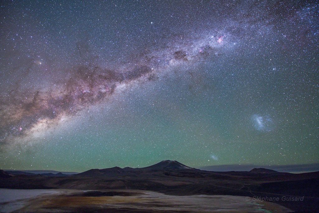 Galaxies depuis l'Altiplano