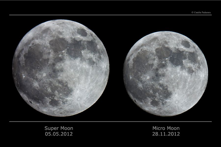 Super Moon vs. Micro Moon