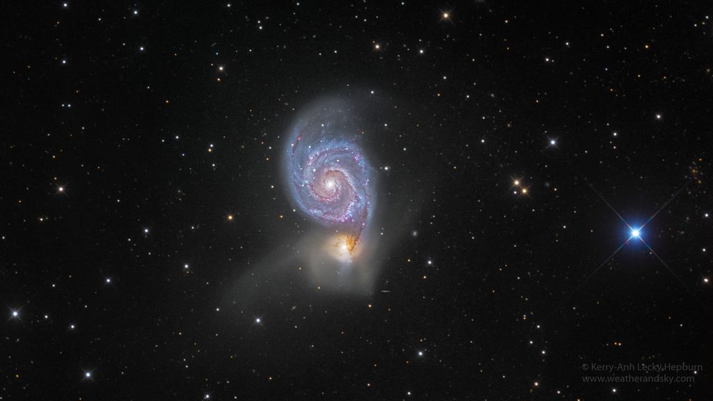 M51 - La galaxie du Tourbillon