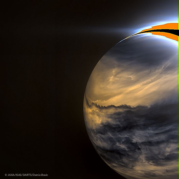 Venus at Night in Infrared from Akatsuki