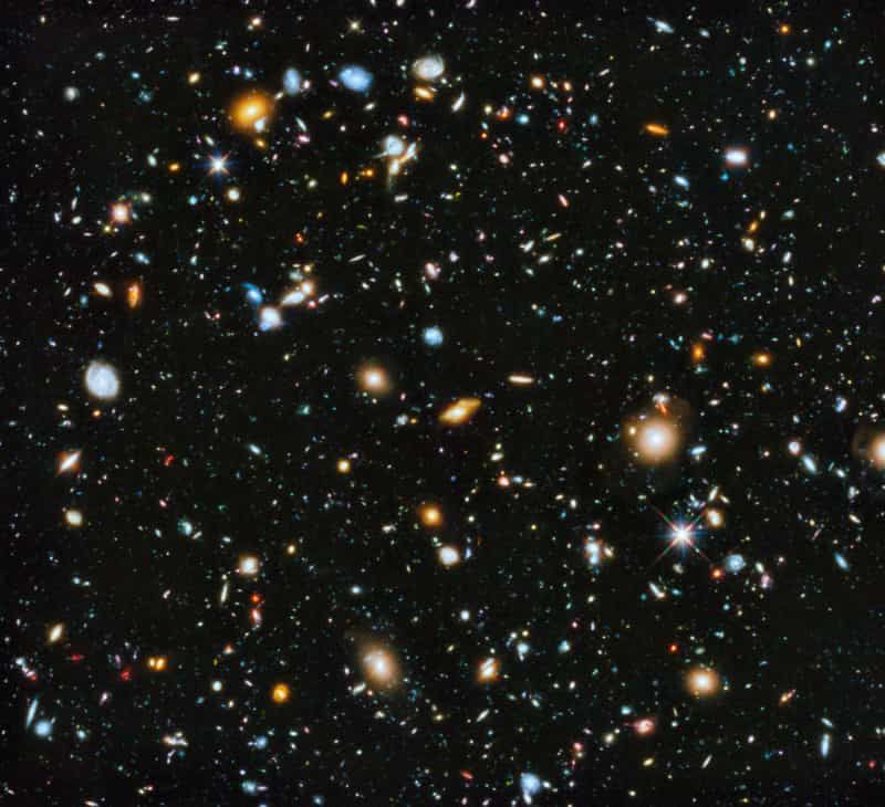 The Hubble Ultra-Deep Field in Light and Sound