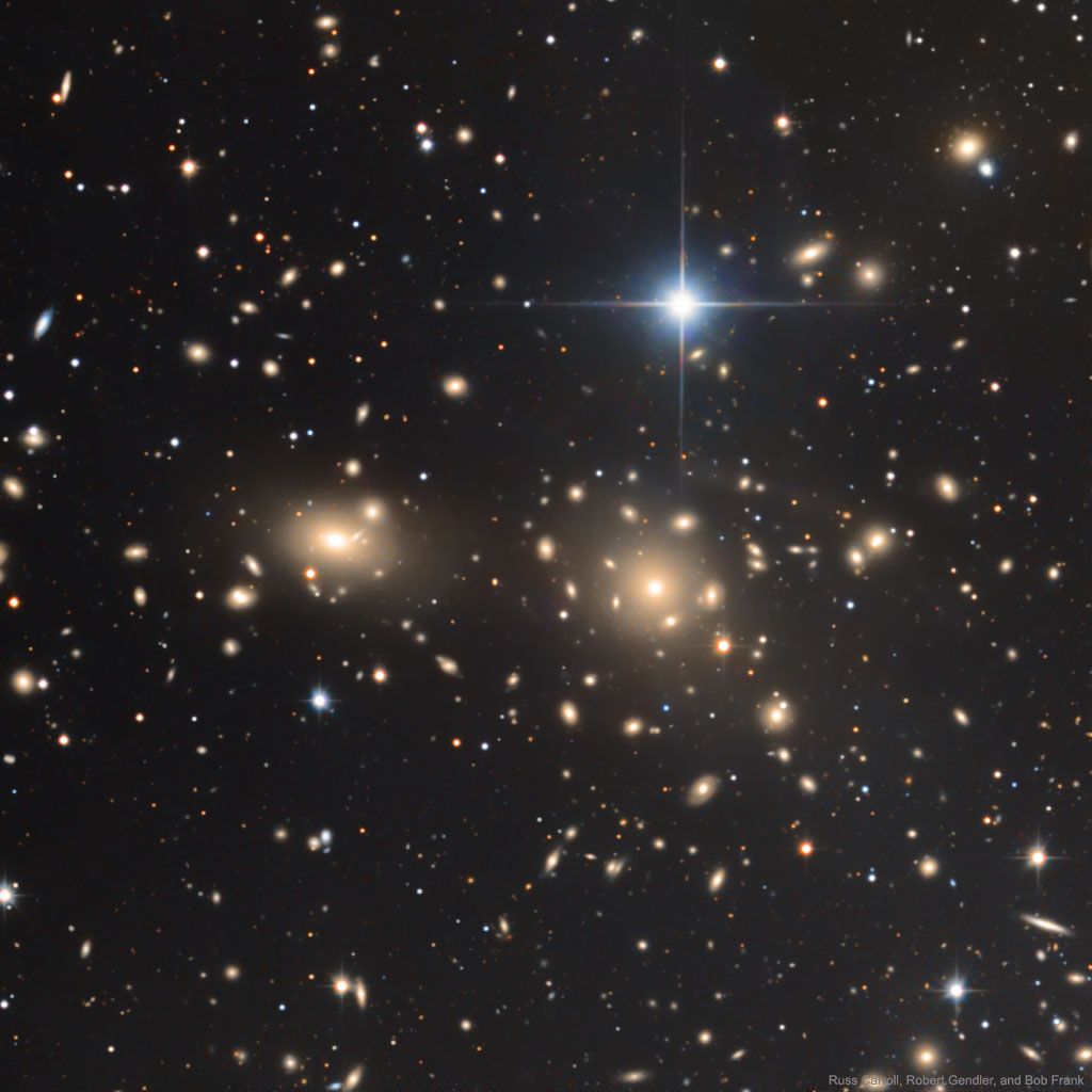 Amas de galaxies de la Chevelures de Berenice