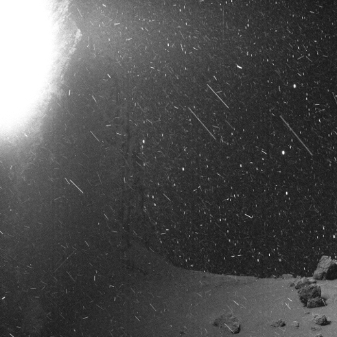 The Snows of Churyumov-Gerasimenko