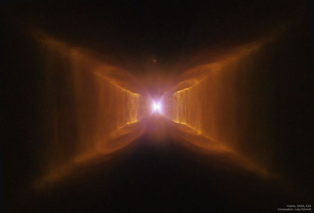 The Red Rectangle Nebula from Hubble