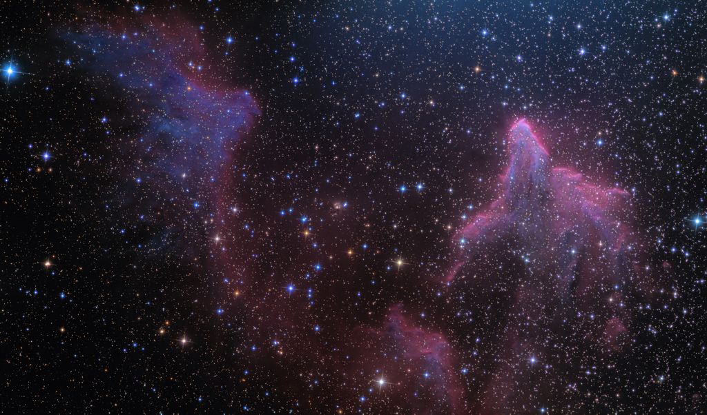 IC 59 and IC 63 in Cassiopeia