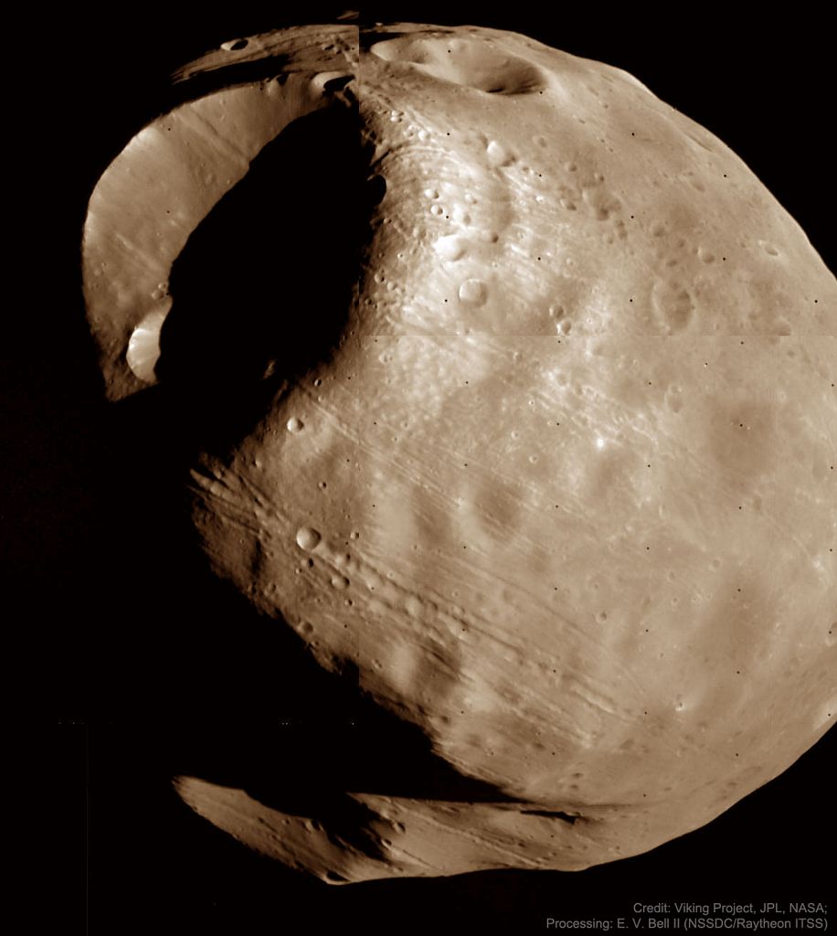 Phobos - Lune de Mars condamnee