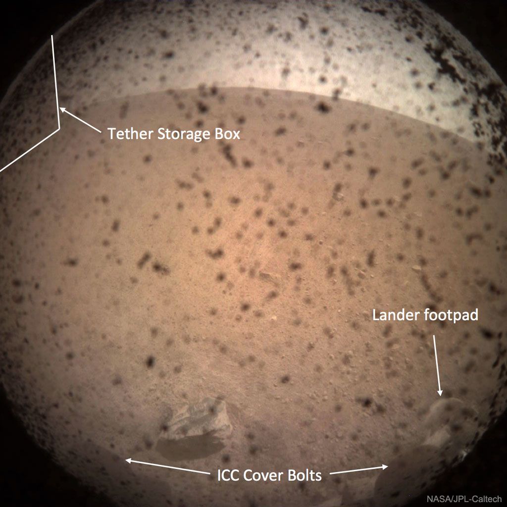 InSight's First Image from Mars