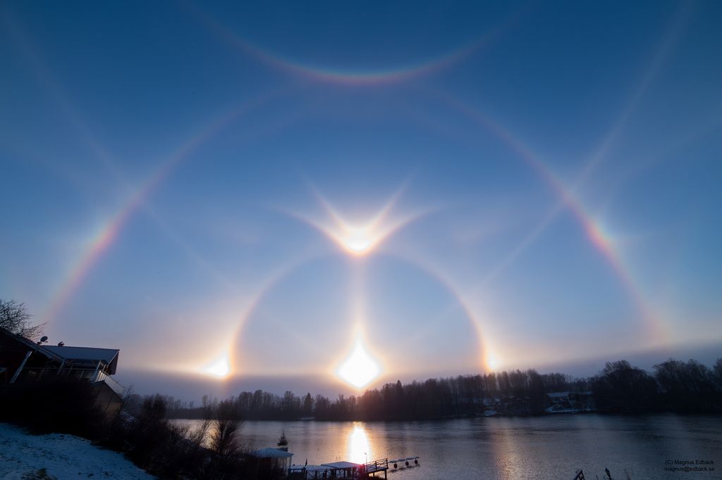 Extraordinary Solar Halos