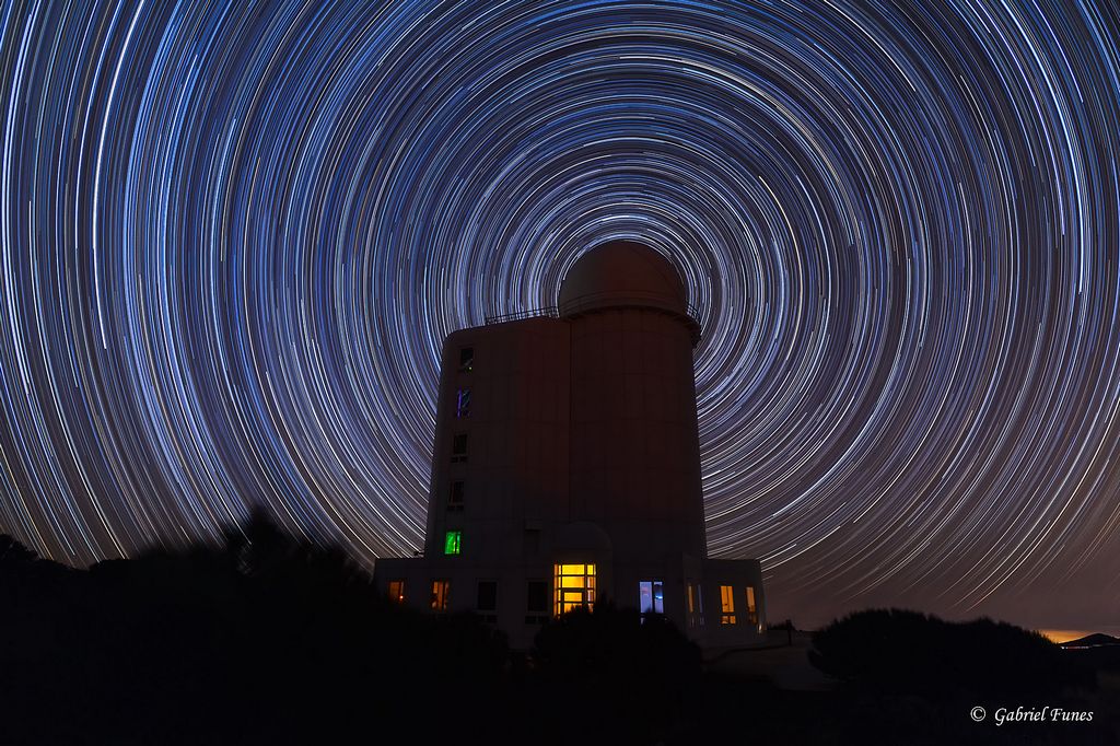 Circumpolar Star Trails