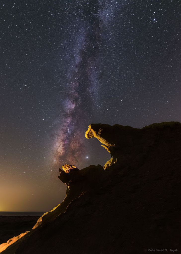 Jupiter Engulfed and the Milky Way