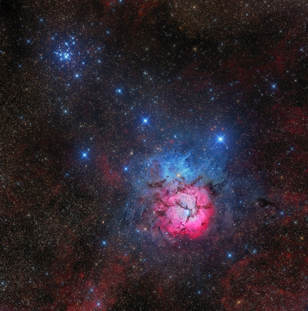 Messier 20 et 21
