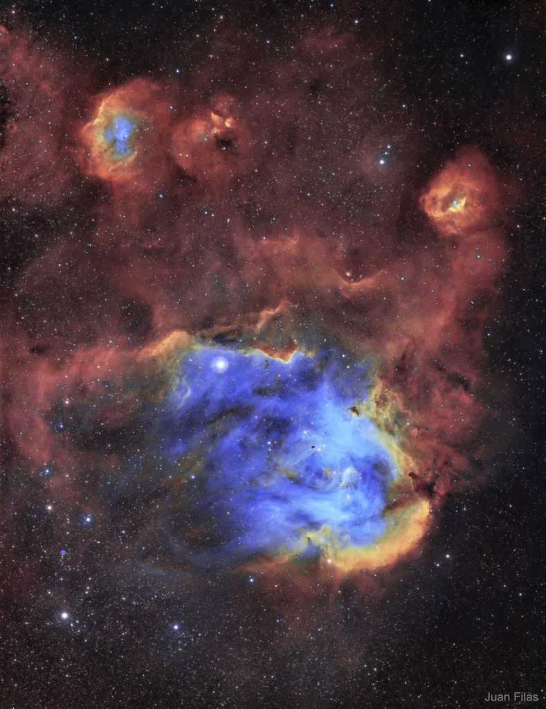 IC 2944: The Running Chicken Nebula