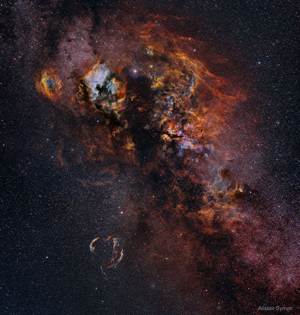 Panorama du ciel par Cygnus