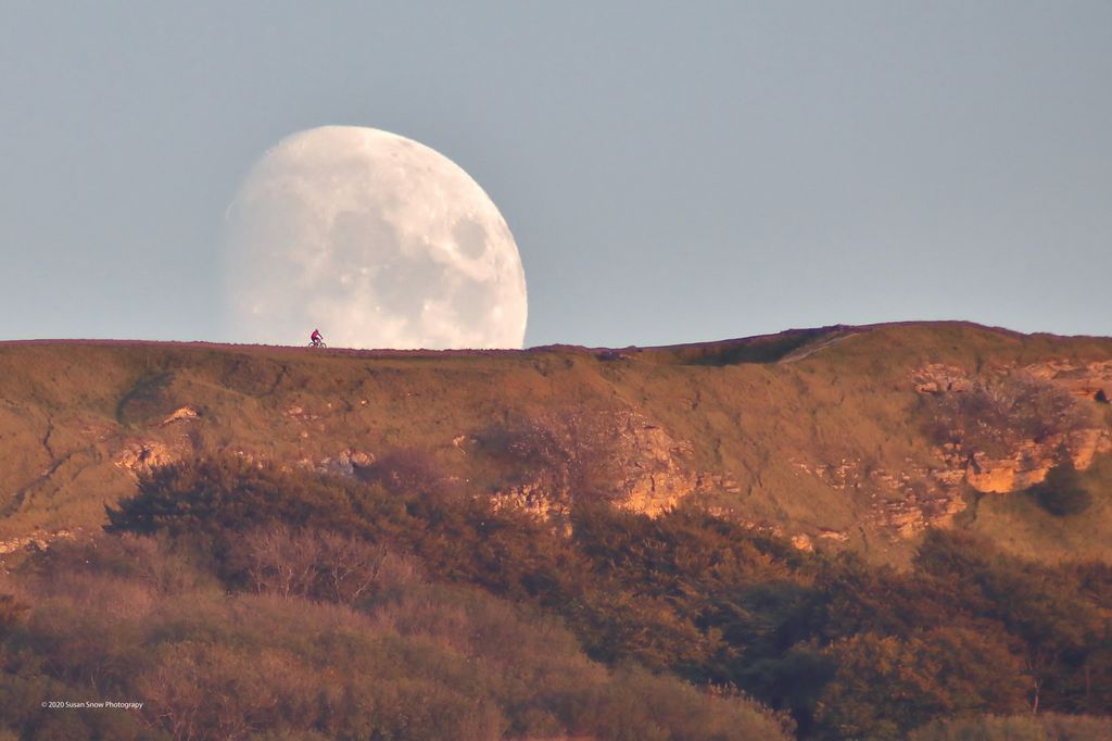 Velo sur la Lune
