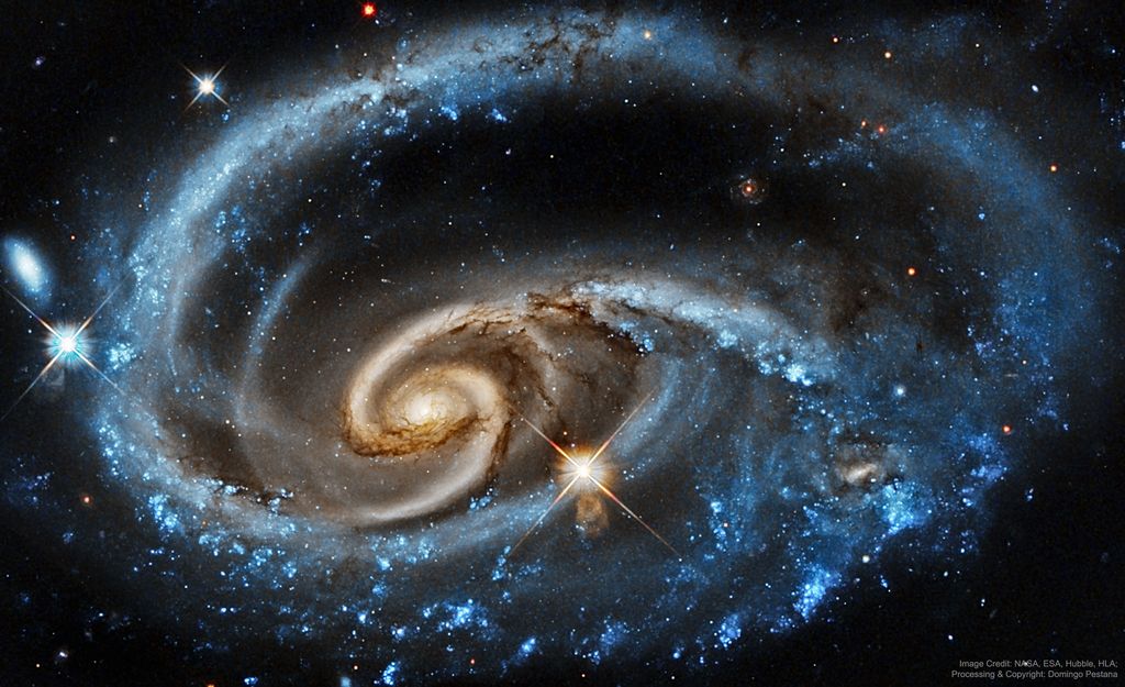 UGC 1810: Wildly Interacting Galaxy from Hubble